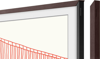 Samsung SAMSUNG (2021 50" Modern Brown Frame Bezel
