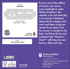 Sony Wheel of Fortune 2024 Day-to-Day Calendar