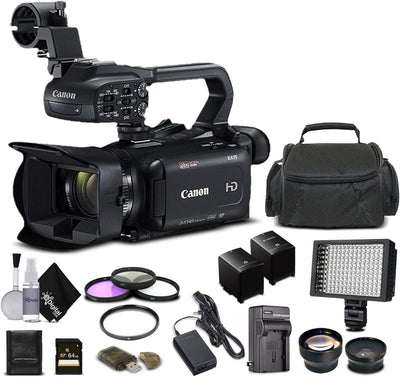 Canon 2217C002 XA15 Compact Camcorder Bundle