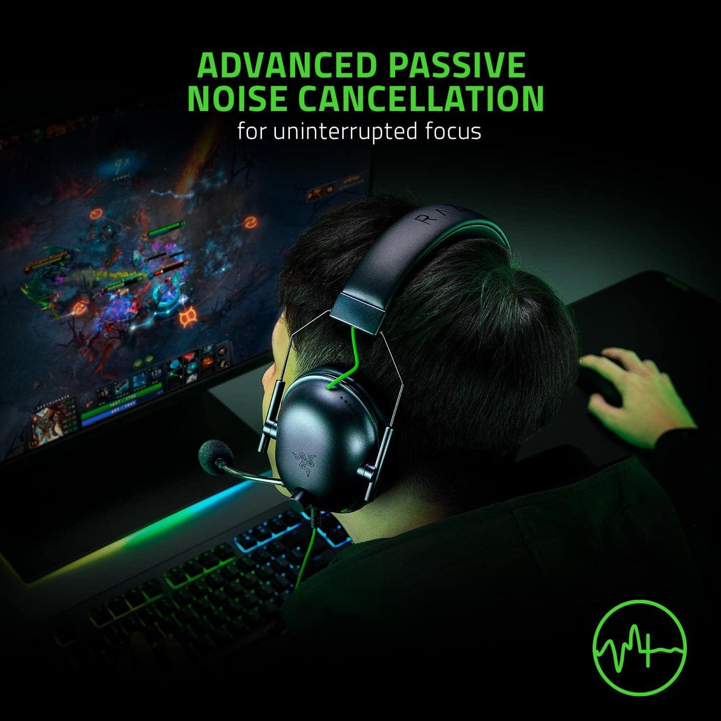 Razer RZ04-04570100-R3U1 BlackShark V2 X Wired Gaming Headset