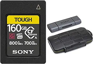 Sony CFexpress Type A 160GB Memory Card Bundle