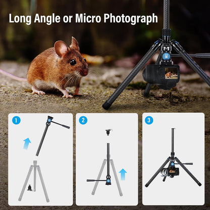 Sirui Traveler X Carbon Fiber Tripod Fluid Head