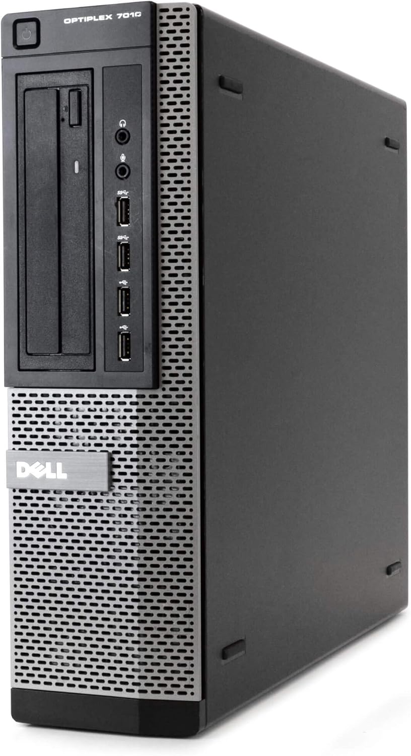 Dell 7010 Optiplex SFF Desktop - i7, 16GB, 1TB SSD, 22" Monitor, Renewed