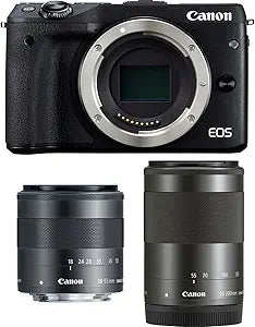 Canon 9694B031 EOS M3 24.2MP Mirrorless Camera
