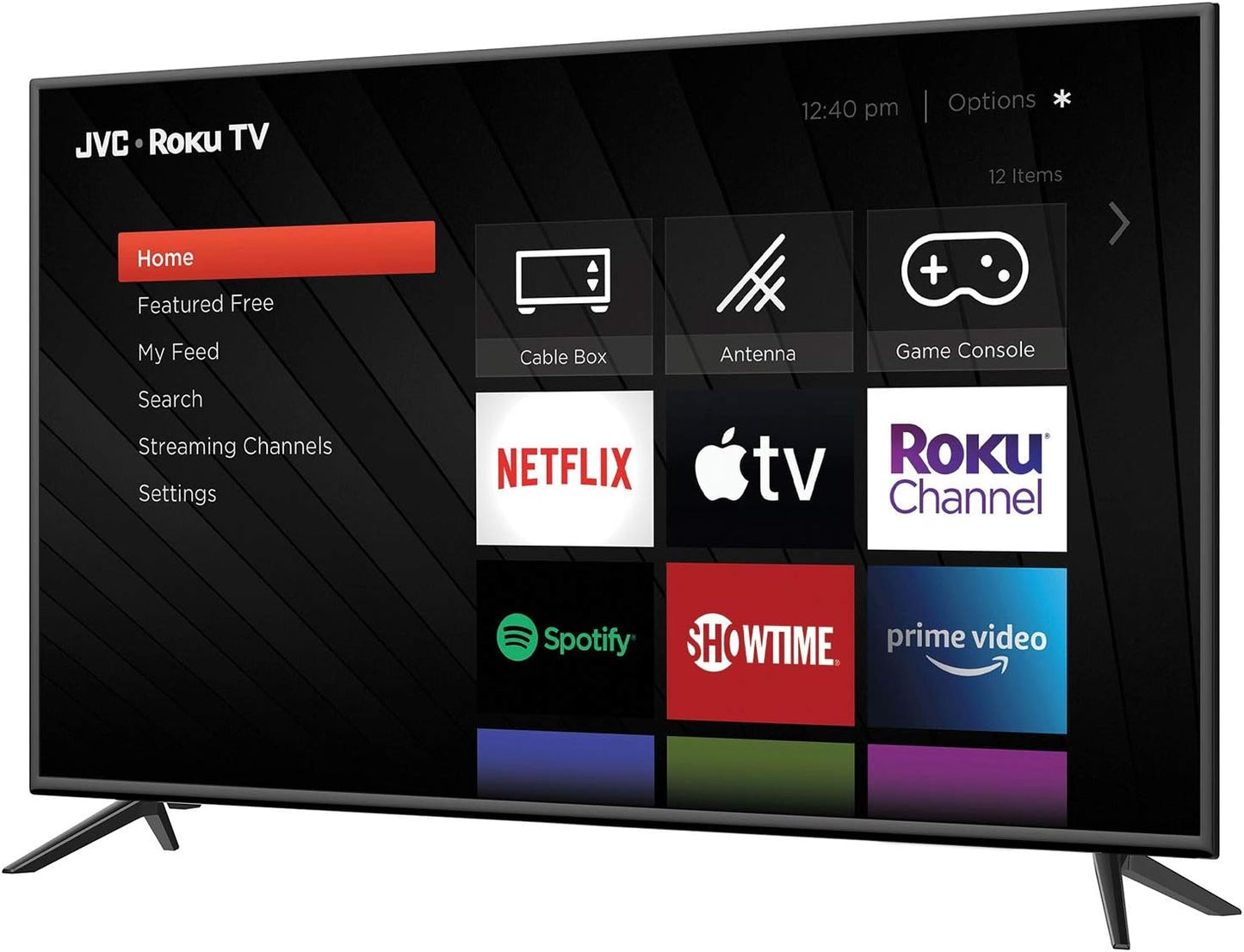 JVC LT-43MAR595 43-Inch 4K UHD Roku Smart TV Renewed