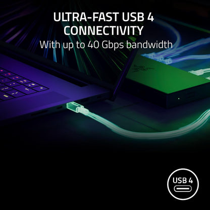 Razer RC21-02280100-R3U1 USB 4 Dock: 14 Ports, Dual 4K 120Hz
