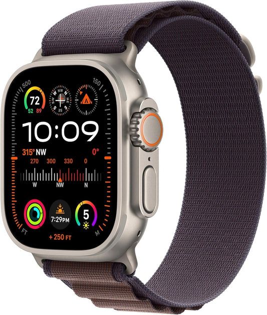 Apple Watch Ultra 2 Titanium Indigo Alpine Loop Renewed Premium