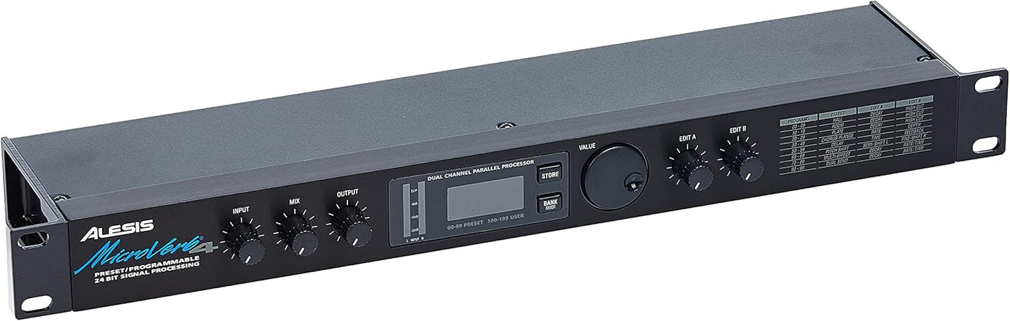 Alesis MicroVerb 4 Dual-Channel Effects Processor