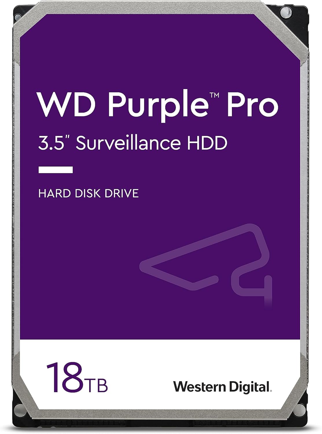 Western Digital WD181PURP 18TB Purple Pro Surveillance HDD