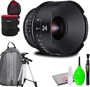Rokinon XN24-C Xeen 24mm T1.5 Canon EF Lens Bundle