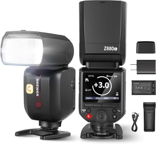 Neewer Z880-C 2.4G TTL Speedlite Camera Flash Canon