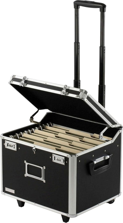 Vaultz VZ01270 Portable File Storage Box with Handle
