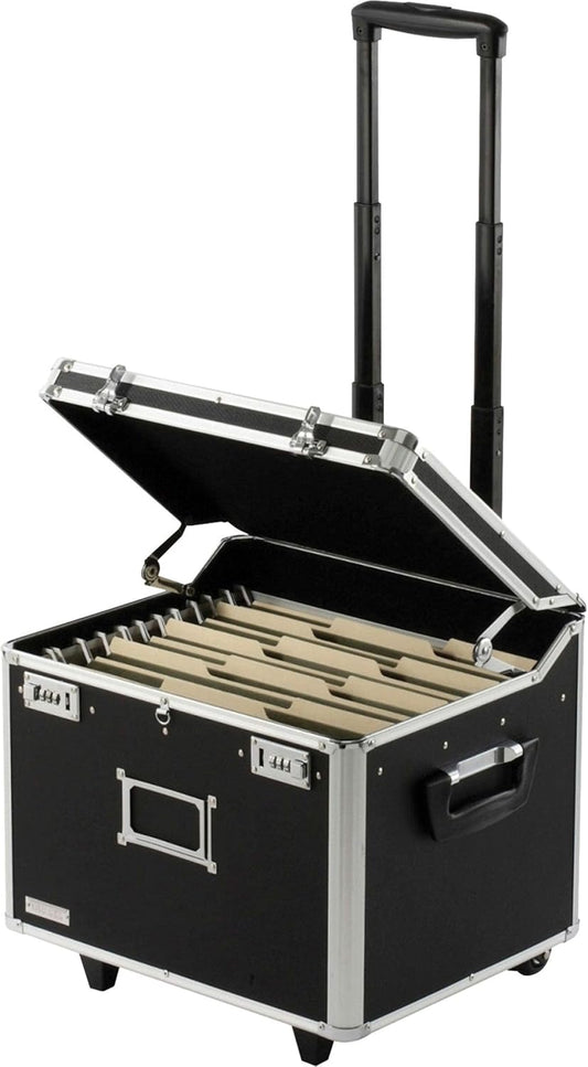 Vaultz VZ01270 Portable File Storage Box with Handle