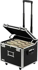 Vaultz VZ01270 Portable Locking File Storage Box