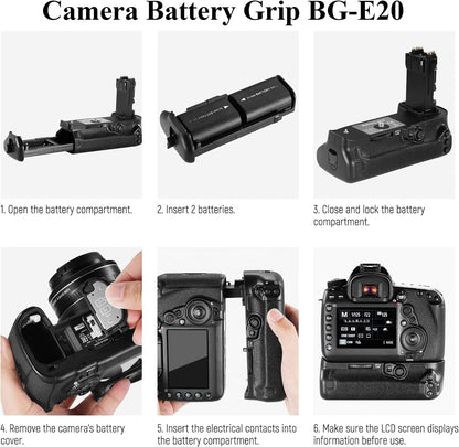 Canon EOS 6D Mark II DSLR Lens Bundle (Renewed)