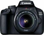 Canon EOS 4000D DSLR Camera + 18-55mm Lens Bundle (Renewed)