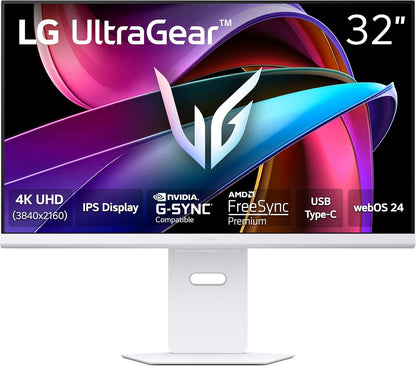 LG 32G810SA-W 32" UltraGear 4K 144Hz Gaming Monitor