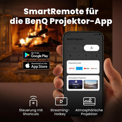 BenQ GV50 Portable Laser Projector with Google TV