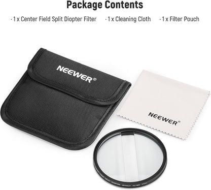 Neewer NW Series A 77mm Center Split Diopter Filter