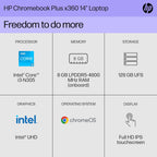 HP 9P989UA#ABA Chromebook Plus x360 14
