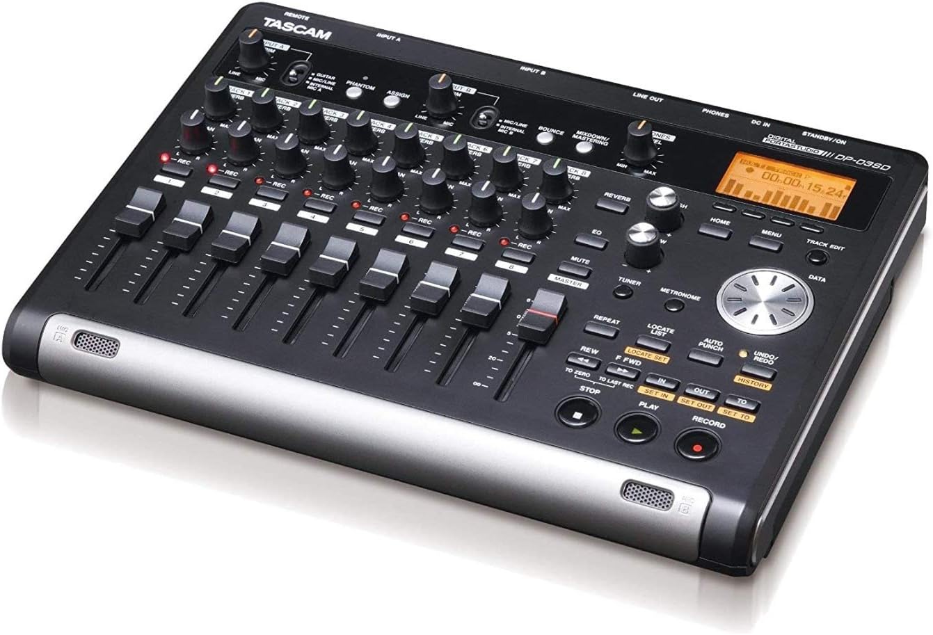 Tascam DP-03SD 8-Track Digital Portastudio Recorder