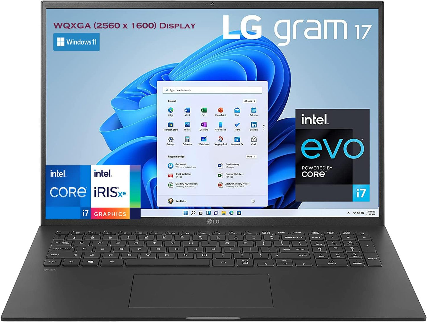 LG Gram 17 Ultra-Light i7-1195G7 Laptop
