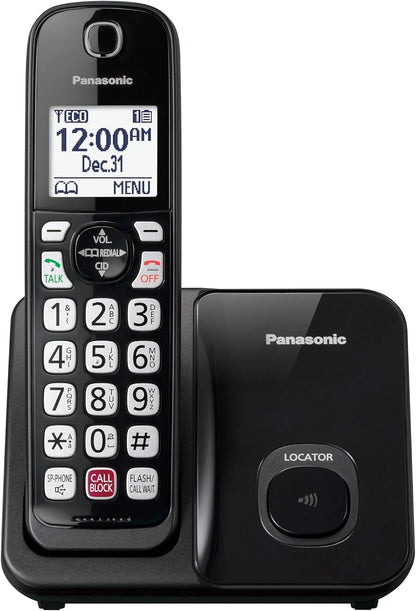 Panasonic KX-TGD810B Cordless Phone with Advanced Call Block