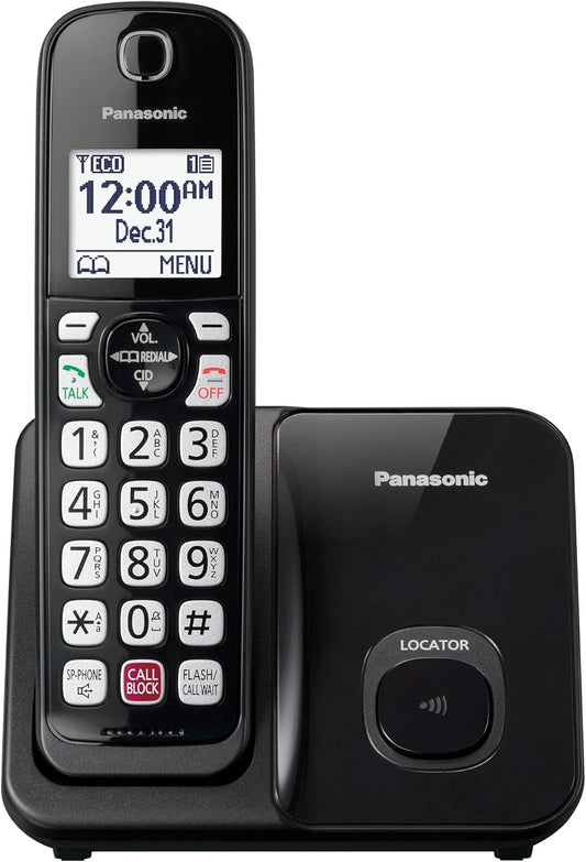 Panasonic KX-TGD810B Cordless Phone with Advanced Call Block