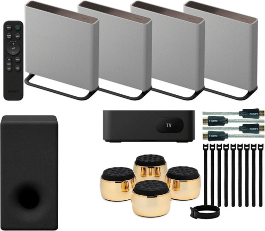 Sony BRAVIA Theater Quad Wireless Surround System Bundle