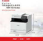 Canon 5455C015 imageCLASS MF751Cdw Wireless Color Laser Printer