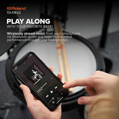 Roland TD-17KV2 V-Drums Quiet Electronic Drum Kit
