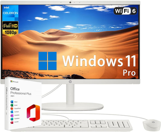 HP All-in-One Desktop PC Celeron 1TB SSD
