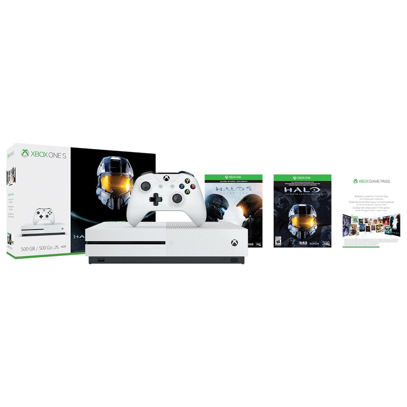 Microsoft Xbox One S 500GB Ultimate Halo Gaming Bundle — main product image