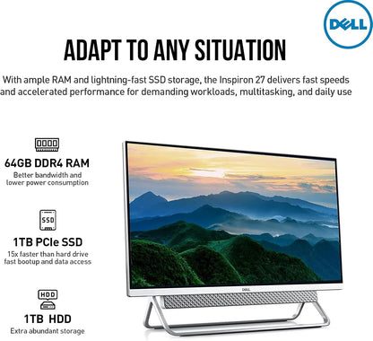 Dell Inspiron 27 All-in-One i7 MX330 Touchscreen Desktop