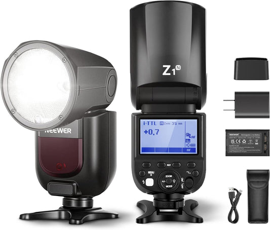 Neewer Z1-N Round Head Speedlite Flash for Nikon