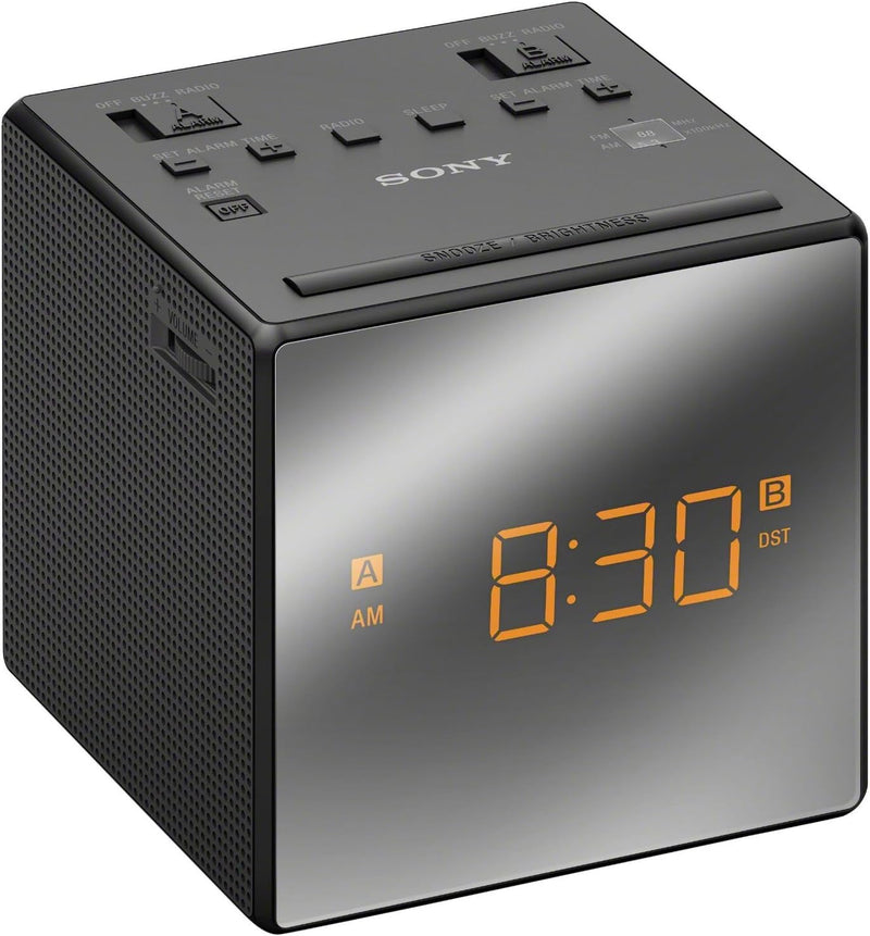 Sony ICFC1TBLACK Digital Alarm Clock Radio Black — main product image