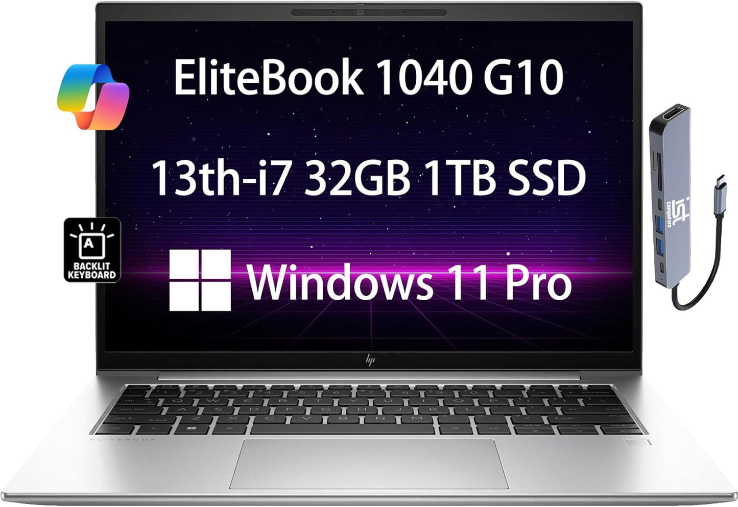 HP EliteBook 1040 G10 14" i7 Business Laptop