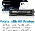 HP CF380X 312X Black High-Yield Toner Cartridge