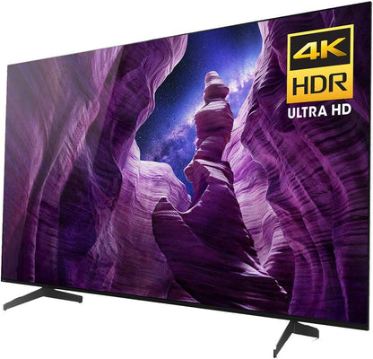 Sony E9SNXBR55A8H 55" 4K OLED Smart TV Bundle