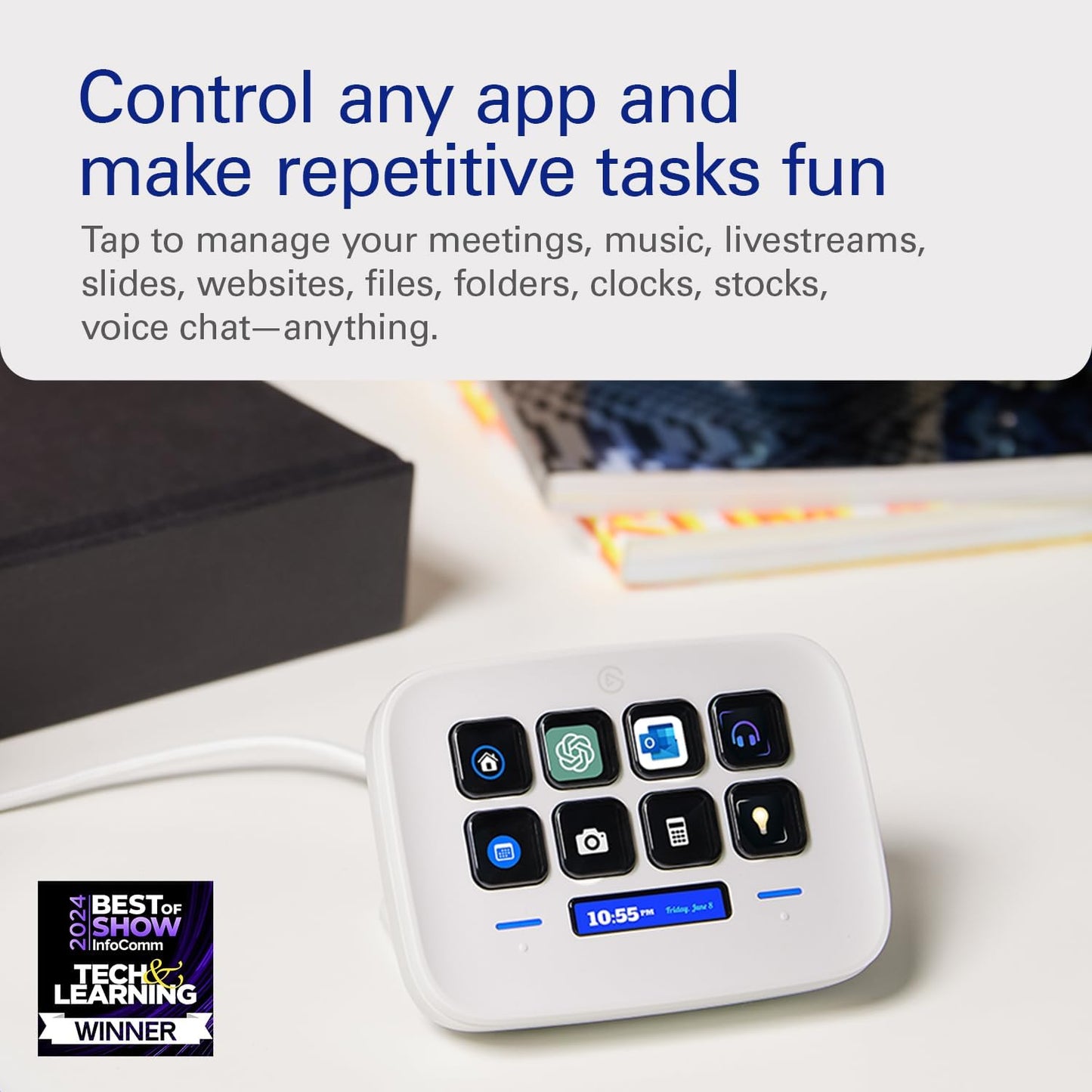 Elgato 20GBJ9901 Stream Deck Neo - 8 Keys