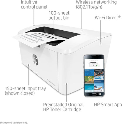 HP Old Version M15w LaserJet Pro Wireless Printer