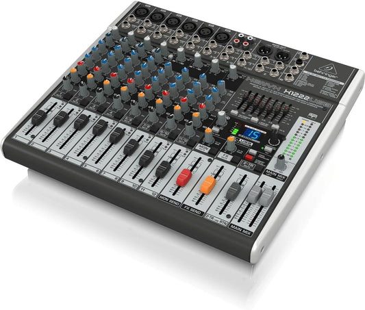 Behringer X1222USB 16-Input USB Effects Mixer