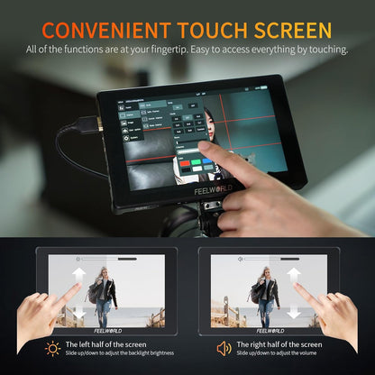 FEELWORLD F7 PLUS-ANP75-AMC7 1200nit Touchscreen Monitor Kit