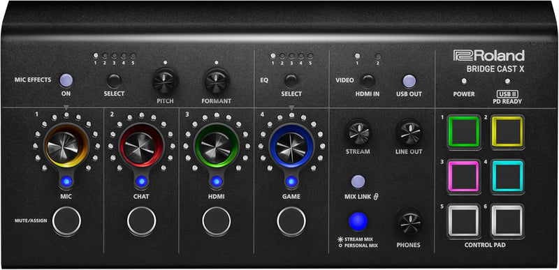 Roland BRIDGECSTX Dual Bus Gaming Mixer Interface — main product image