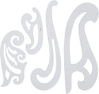 Westcott FC-4 LetterCraft French Curve Set (Set of 4)