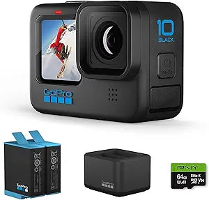 GoPro CHDXX-823 HERO10 Black Action Camera Bundle