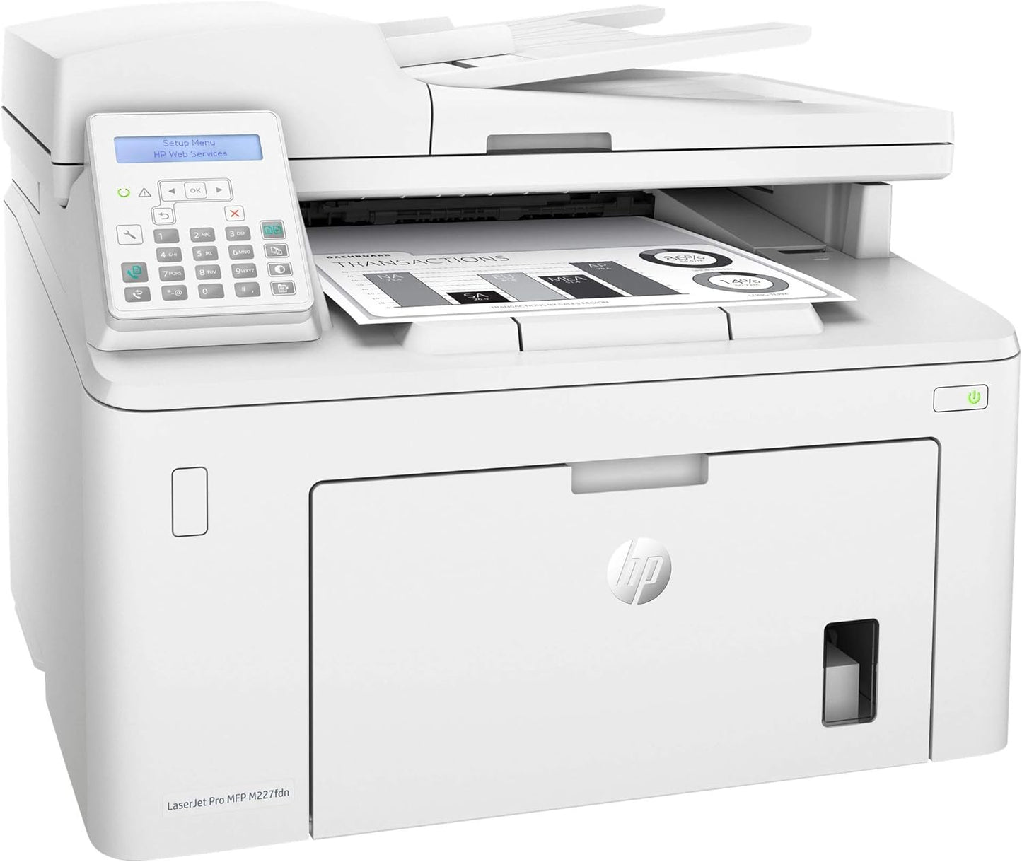 HP M227fdn LaserJet Pro MFP - All-in-One Monochrome Printer
