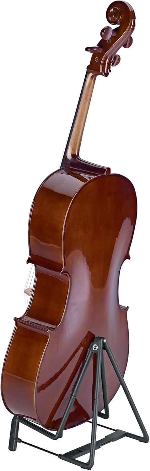 K&M Heli 2 Guitar Stand - Folding A-Frame - Black