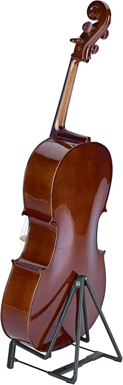K&M Heli 2 Guitar Stand - Folding A-Frame - Black