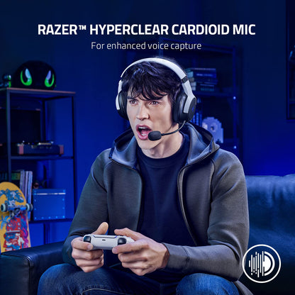 Razer RZ82-03980100-B3M1 Kaira PS5 Headset & Charging Stand Bundle
